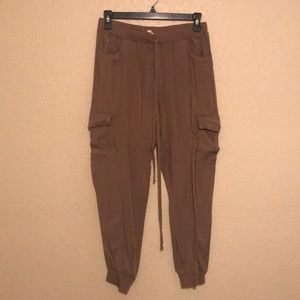 Tan/brown joggers